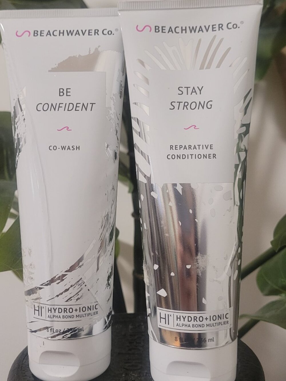 Beachwaver Co. Hair Care Set: Be Confident Co-Wash + Stay Strong Conditioner